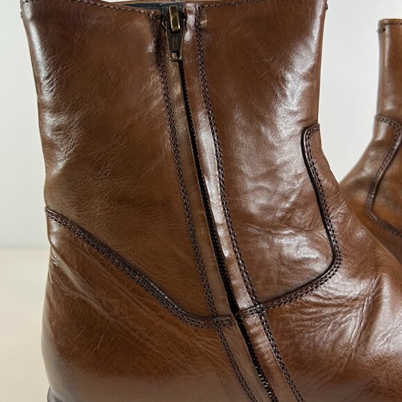 To Boot New York Belvedere Leather Western Boots - Picture 9 of 12